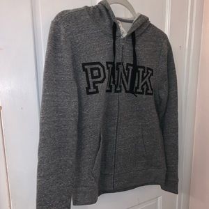 PINK ZIP UP